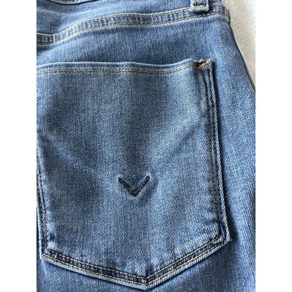 New Hudson Lace Up Sides High Rise Skinny Jeans Barbara Dazz Size 26 - Picture 12 of 12